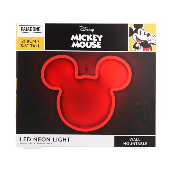 Paladone: Disney - Mickey Wall Mountable LED Neon Light (PP12621DSCVN)