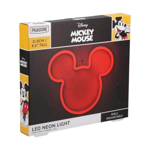 Paladone: Disney - Mickey Wall Mountable LED Neon Light (PP12621DSCVN)