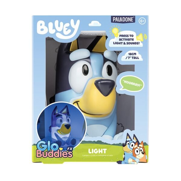 Paladone GloBuddies: Bluey - Light With Sound (PP14334BLU)