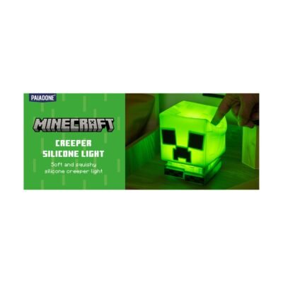 Paladone SquishyGlo: Minecraft - Creeper Silicone Light Rechargeable (PP14710MCF)