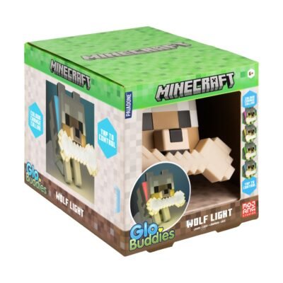 Paladone GloBuddies: Minecraft - Wolf Light (PP14761MCF)