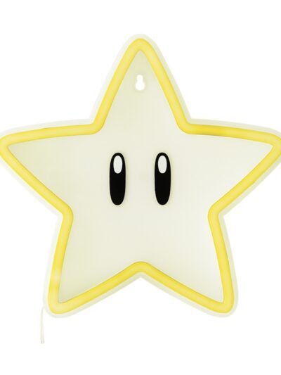 Paladone: Super Mario - Super Star Wall Mountable LED Neon Light (PP14711NNVN)