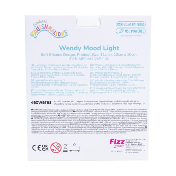 Fizz Squishmallows - Wendy the Frog Mood Light (350062)