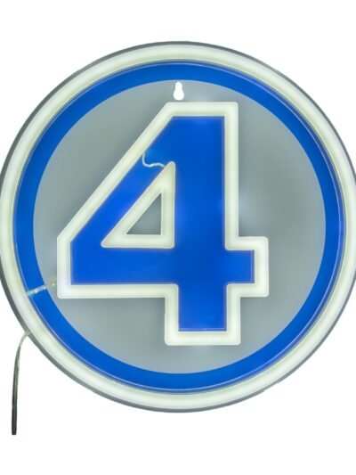 Paladone Marvel: Fantastic 4 - Wall Mountable LED Neon Light (PP14789MUVN)