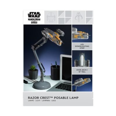 Paladone Disney: Star Wars The Mandalorian & Grogu - Razor Crest Posable Lamp (PP15868MAN)