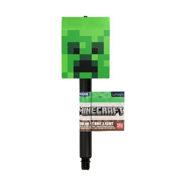 Paladone LunaGlo: Minecraft - Creeper Solar Stake Light (PP16169MCFVN)