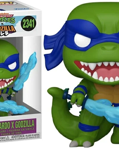 889698905831 Teenage Mutant Ninja Turtles x Godzilla - Leonardo x Godzilla Funko POP! #2341