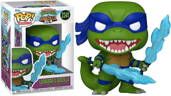 Teenage Mutant Ninja Turtles x Godzilla - Leonardo x Godzilla Funko POP! #2341