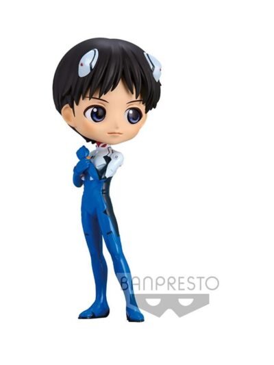 Banpresto Q Posket: Evangelion New Theatrical Edition - Shinji Ikari (Plugsuit Style) (Ver.A) Figure (14cm) (18353)