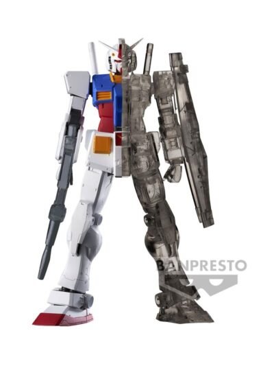 080377-0 Banpresto Internal Structure: Mobile Suit Gundam - Rx-78-2 (Black Clear Ver.) Statue (14cm) (19087)