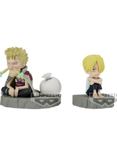 093414-0 Banpresto WCF - Log Stories: One Piece - Sanji & Zeff Figures (6cm) (88900)