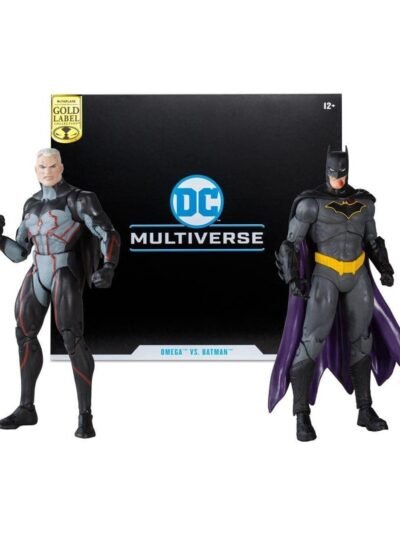 McFarlane DC Multiverse: Gold Label Collection - Omega vs Batman 2 Pack Action Figures (18cm)