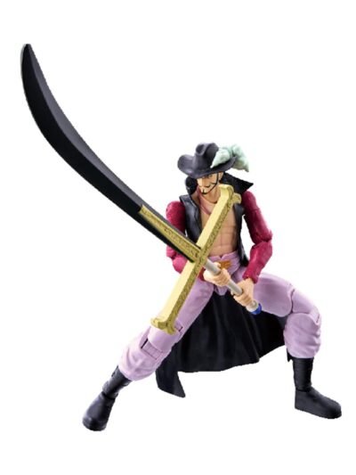 Bandai Anime Heroes: One Piece - Dracule Mihawk Action Figure (17cm) (37053)