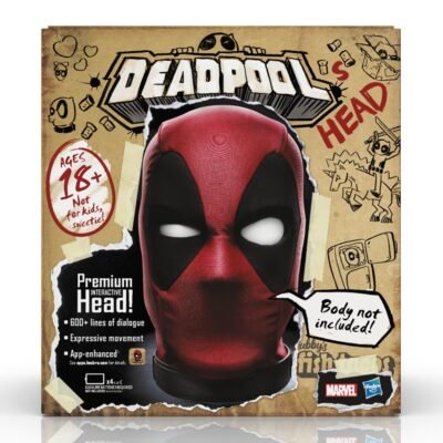 Marvel Legends Deadpool’s Head Premium Interactive Talking Electronic