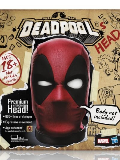 Marvel Legends Deadpool’s Head Premium Interactive Talking Electronic