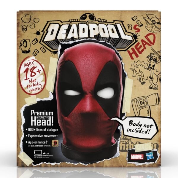 Marvel Legends Deadpool’s Head Premium Interactive Talking Electronic