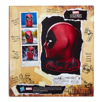 Marvel Legends Deadpool’s Head Premium Interactive Talking Electronic