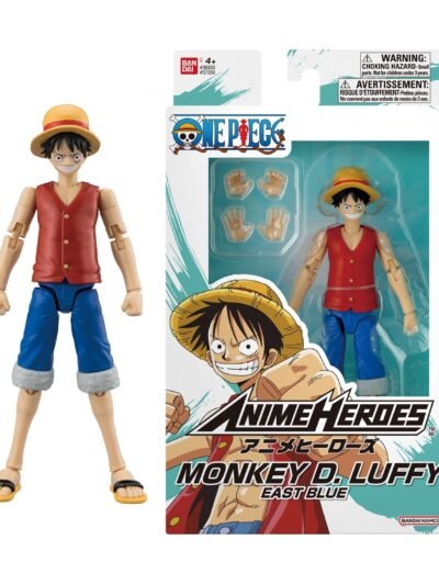 Bandai Anime Heroes: One Piece - Monkey D. Luffy East Blue Figure (17cm) (37056)
