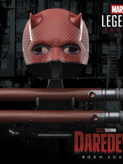 Marvel Legends Series Daredevil: Born Again Premium Roleplay Mask and Billy Club