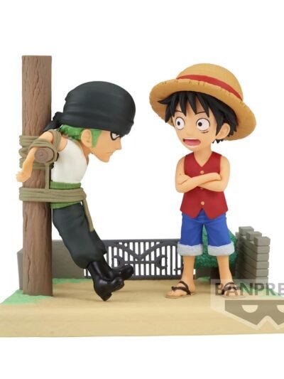 One Piece - Banpresto World Log Stories Figure - Monkey D. Luffy & Roronoa Zoro