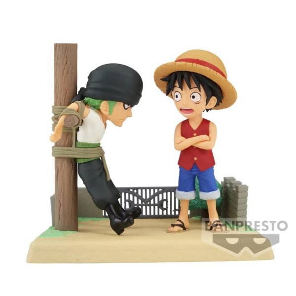 One Piece - Banpresto World Log Stories Figure - Monkey D. Luffy & Roronoa Zoro