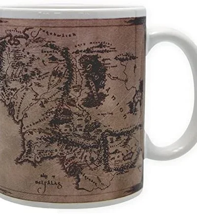 The Lord of the Rings - Mug (320ml) - Map