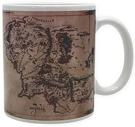 The Lord of the Rings - Mug (320ml) - Map